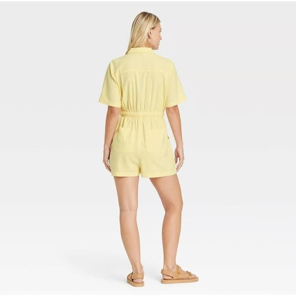 Yellow Romper Brand New without tags - Picture 3 of 8